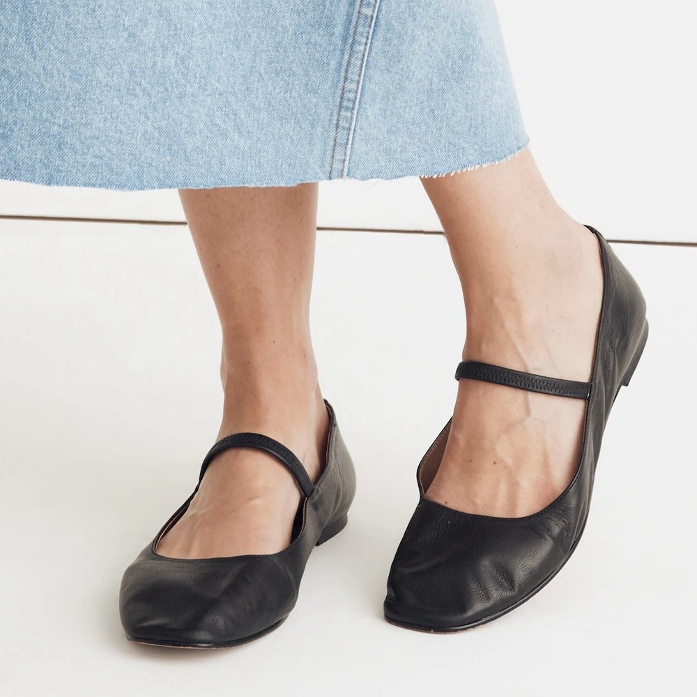 Madewell Greta Ballet Flat size 10